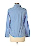 St. John Blue Long Sleeve Button-Down Shirt Size S - photo 2