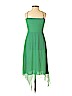 Diane von Furstenberg 100% Silk Green Casual Dress Size 6 - photo 2