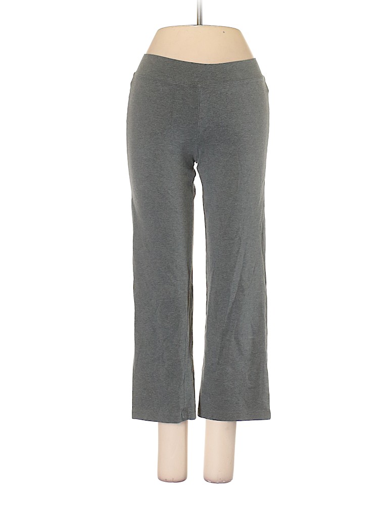 Moda International Gray Casual Pants Size S - photo 1