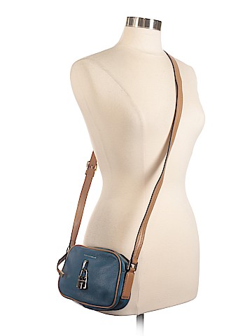 Dana Buchman Leather Crossbody Bag (view 2)