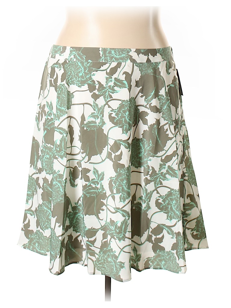 Ryan Wythe 100% Polyester Dark Green Casual Skirt Size 20 - photo 1