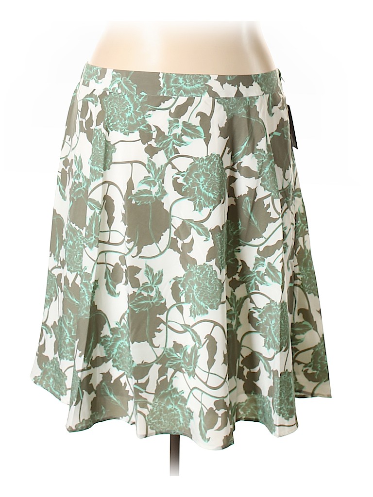 Ryan Wythe 100% Polyester Dark Green Casual Skirt Size 20 - photo 1