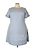Molly & Isadora 100% Cotton Blue Casual Dress Size 2X - photo 1