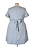 Molly & Isadora 100% Cotton Blue Casual Dress Size 2X - photo 2