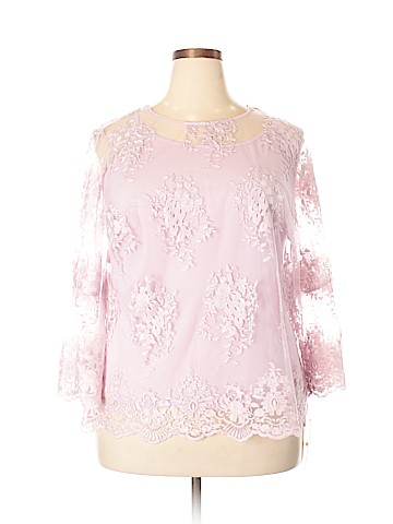 NANETTE Nanette Lepore 3/4 Sleeve Blouse (view 1)