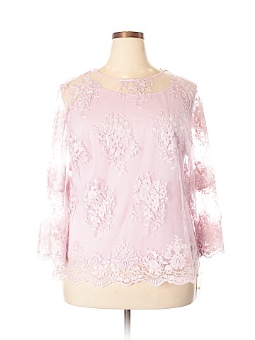 NANETTE Nanette Lepore 3/4 Sleeve Blouse (view 1)