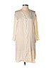 H&M 100% Polyester Ivory Casual Dress Size 4 - photo 1