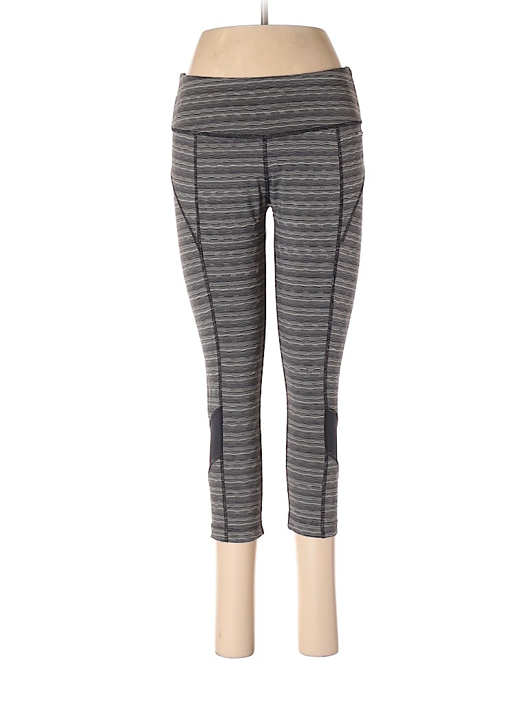 Mondetta Stripes Gray Active Pants Size M - 62% off | thredUP
