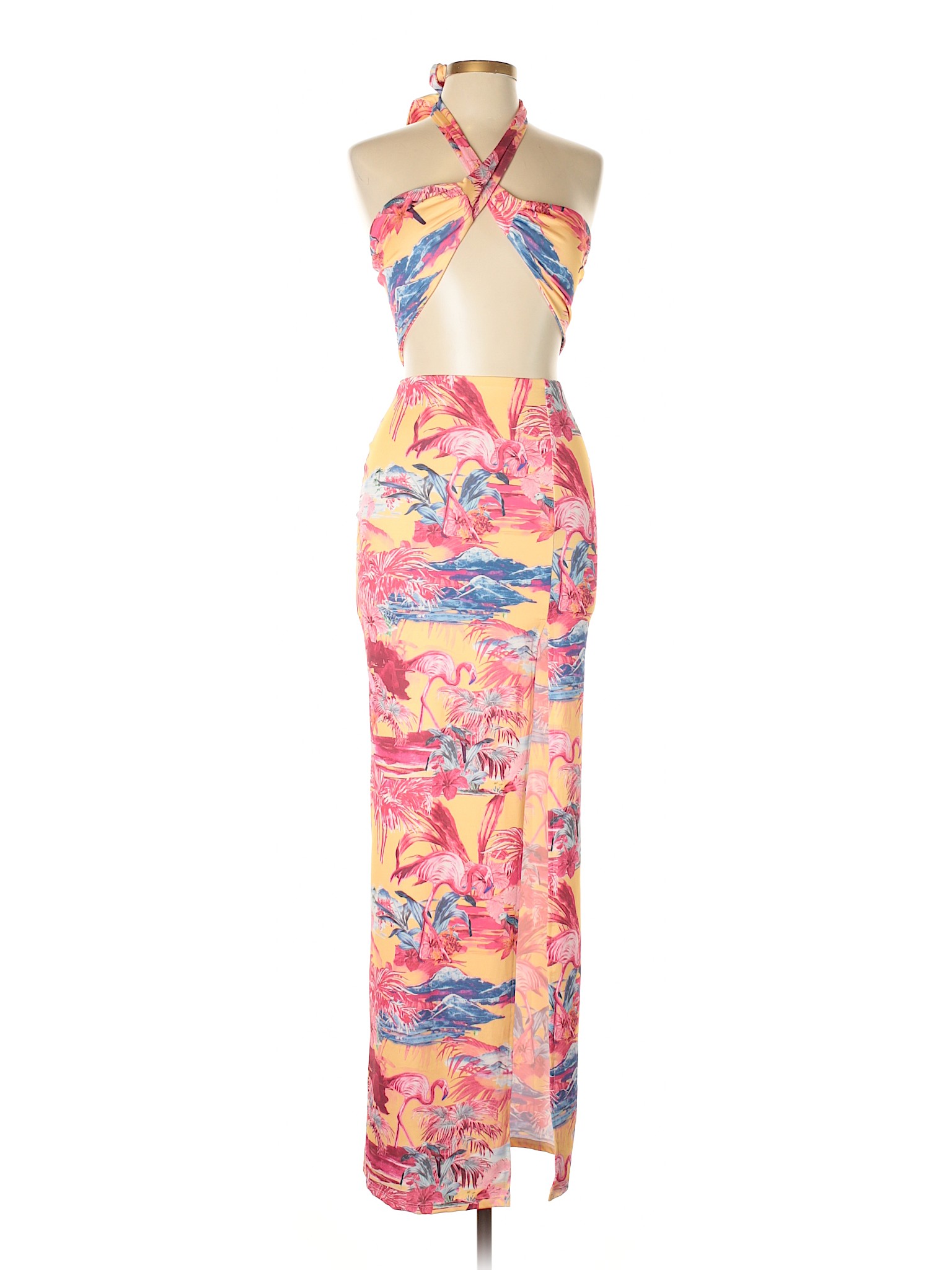 ASOS Tropical Pink Casual Dress Size 4 - 47% off | thredUP