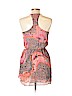 Parker 100% Silk Pink Casual Dress Size L - photo 2
