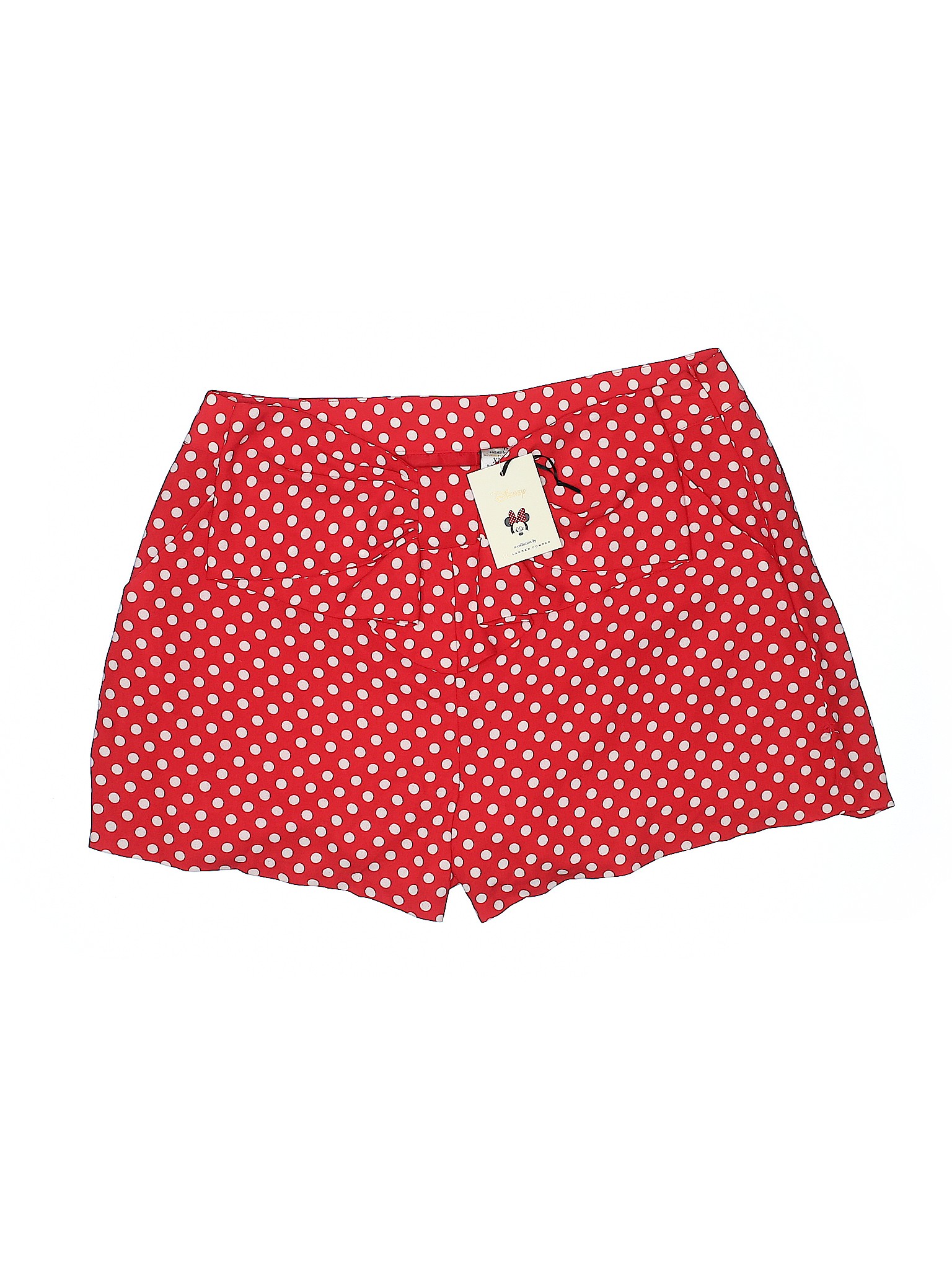 Disney LC Lauren Conrad Polka Dots Red Shorts Size XL - 41% off