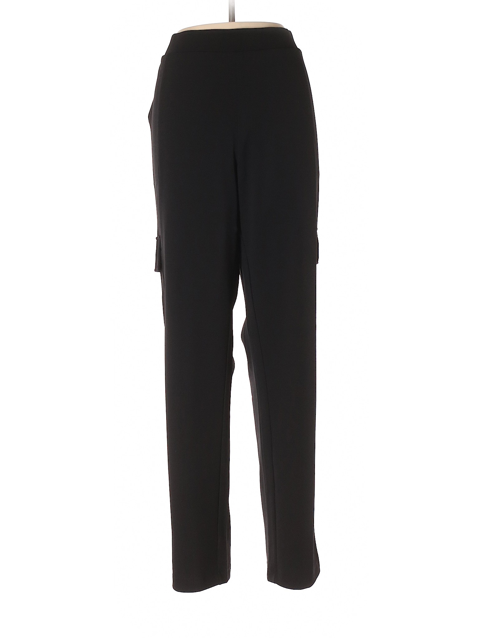 Lisa Rinna Solid Black Cargo Pants Size L - 73% off | thredUP