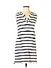 Kate Spade New York 100% Cotton Stripes White Casual Dress Size S - photo 1