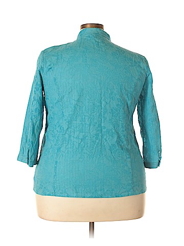 NY Collection 3/4 Sleeve Blouse (view 2)