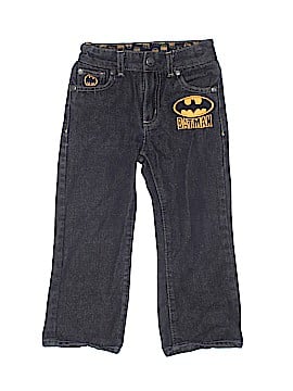 Batman Solid Black Jeans Size 4T - 58% off | thredUP