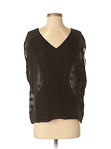 Madison Marcus Short Sleeve Silk Top (view 1)