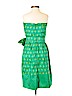 Kate Spade New York 100% Silk Print Green Cocktail Dress Size 4 - photo 2