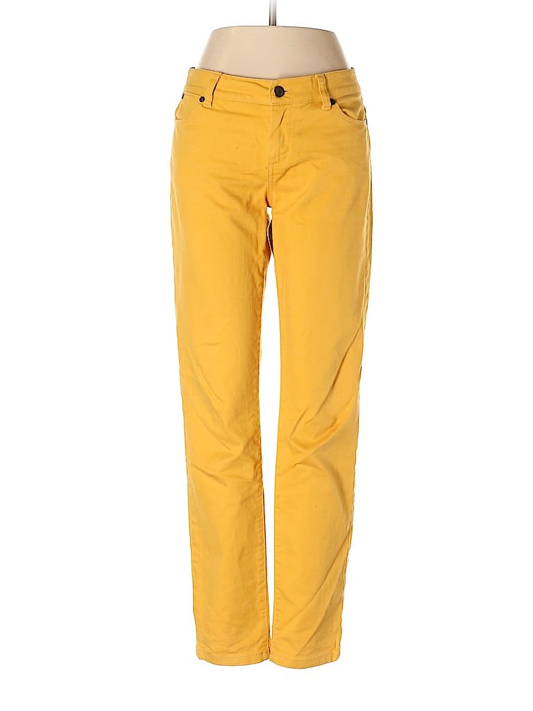 tommy hilfiger yellow pants