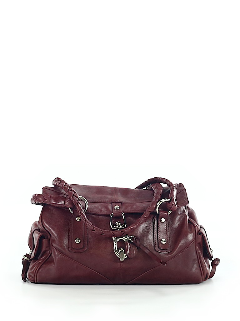 Francesco Biasia 100 Leather Solid Burgundy Shoulder Bag Pin It Francesco Biasia Women Leather Shoulder Bag One Size