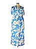 London Times Blue Casual Dress Size 2X (Plus) - photo 1