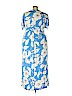 London Times Blue Casual Dress Size 2X (Plus) - photo 2