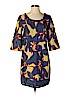 Ann Taylor LOFT Navy Blue Casual Dress Size 4 (petite) - photo 1