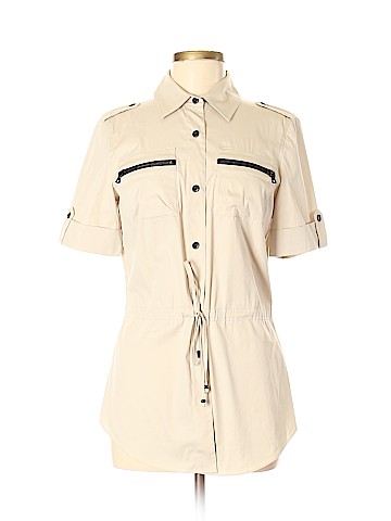 St. John Short Sleeve Button-Down Shirt (view 1)