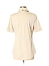 St. John Tan Short Sleeve Button-Down Shirt Size 6 - photo 2