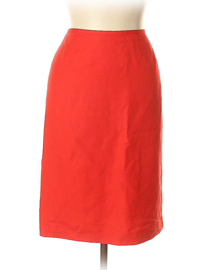 Calvin Klein Red Casual Skirt Size 12 - photo 1