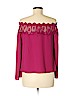 Intermix 100% Polyester Pink Long Sleeve Blouse Size M - photo 2