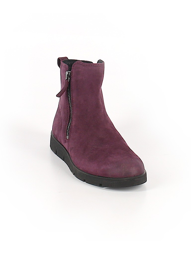 ecco purple boots