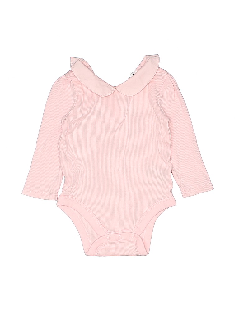 pink long sleeve onesie