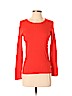 Tommy Hilfiger 100% Cotton Solid Orange Pullover Sweater Size S (petite) - photo 1