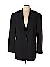 DKNY 100% Wool Navy Blue Wool Blazer Size 12 - photo 1