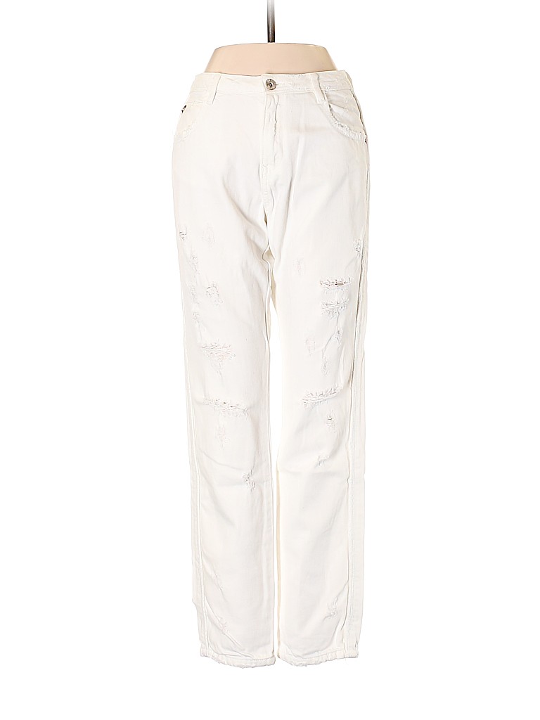zara white cargo pants
