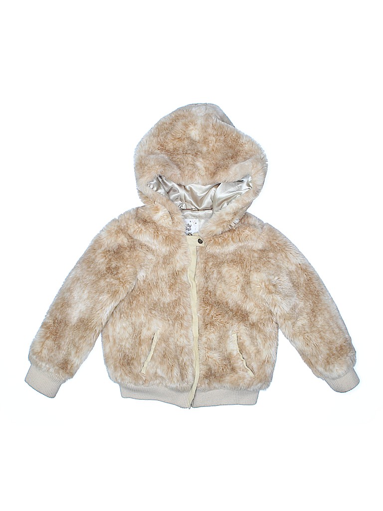 Baby Gap 100 Acrylic Solid Tan Faux Leather Jacket Size 5 66 Off Pin It Baby Gap Girls Faux Leather Jacket Size 5