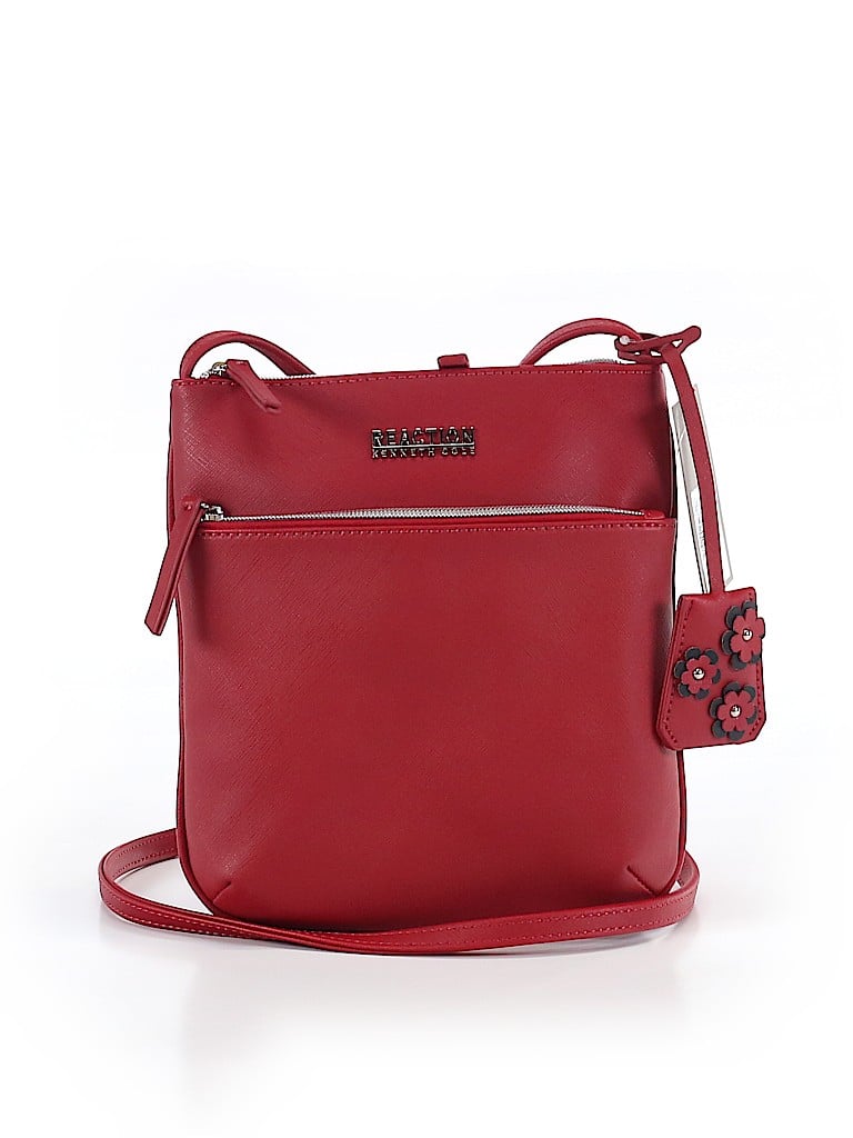 Details about   New Red Crossbody Shoulder Bag 3 Sections Kenneth Cole Reaction  Bryanna