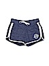 Justice 100% Cotton Dark Blue Athletic Shorts Size 12 - photo 1