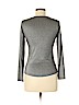 Amina Rubinacci Silver Long Sleeve Top Size EU 38 / US 8 - photo 2