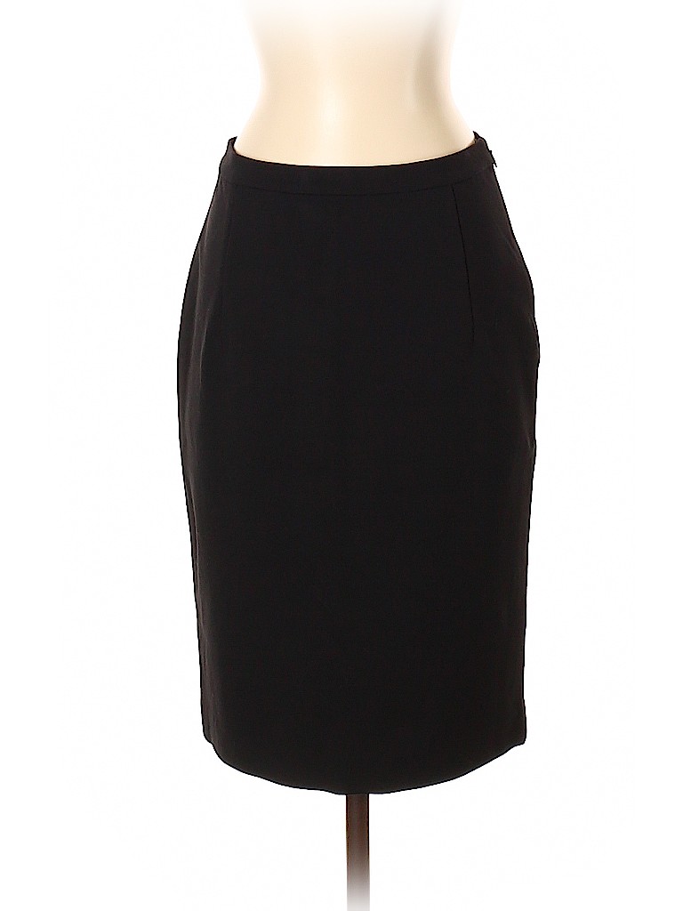 Diane von Furstenberg Solid Black Casual Skirt Size 6 - 81% off | thredUP
