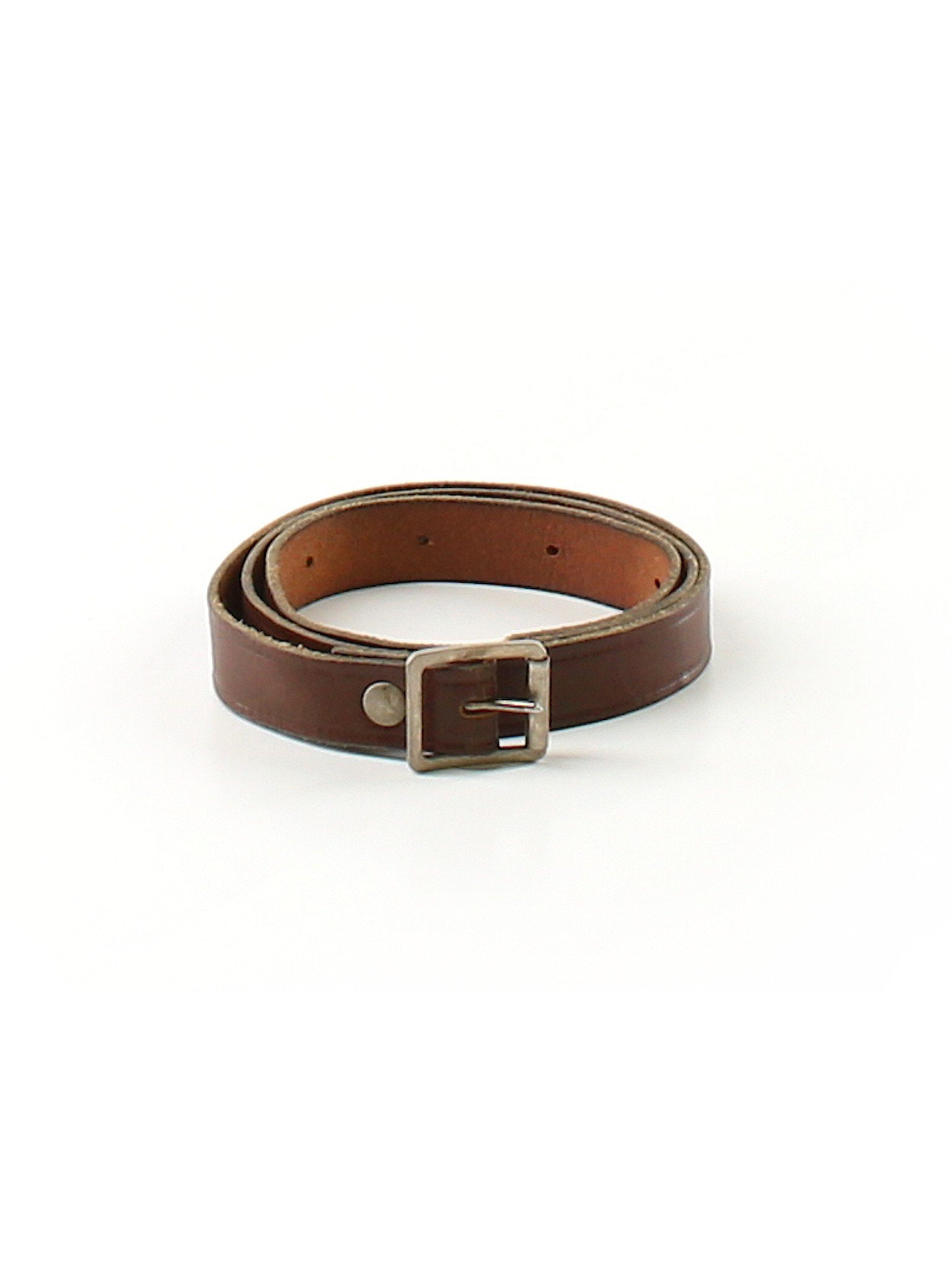 Margaret Howell 100% Leather Solid Brown Leather Belt Size XS - 59