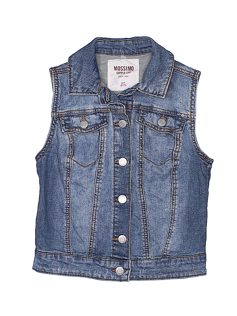 mossimo denim vest