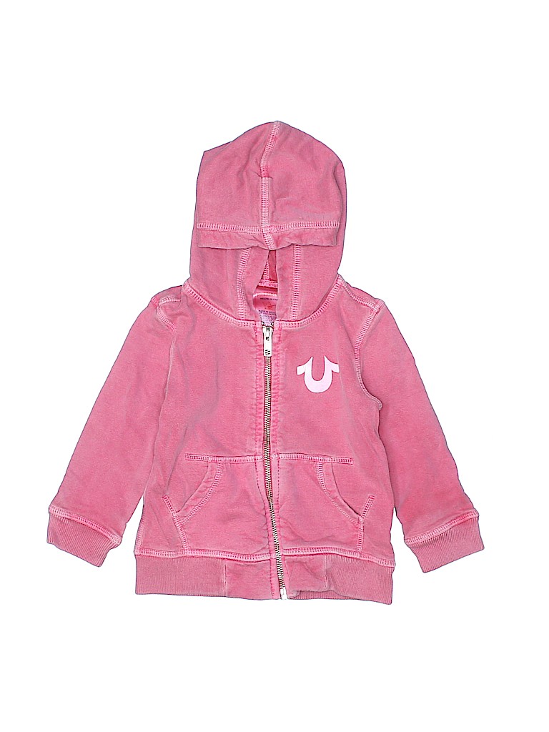 pink true religion jacket