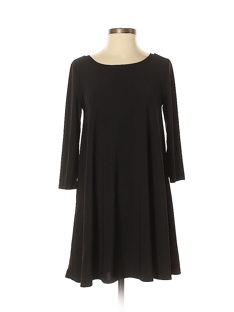 Pre-owned Leith Casual Dress In Black