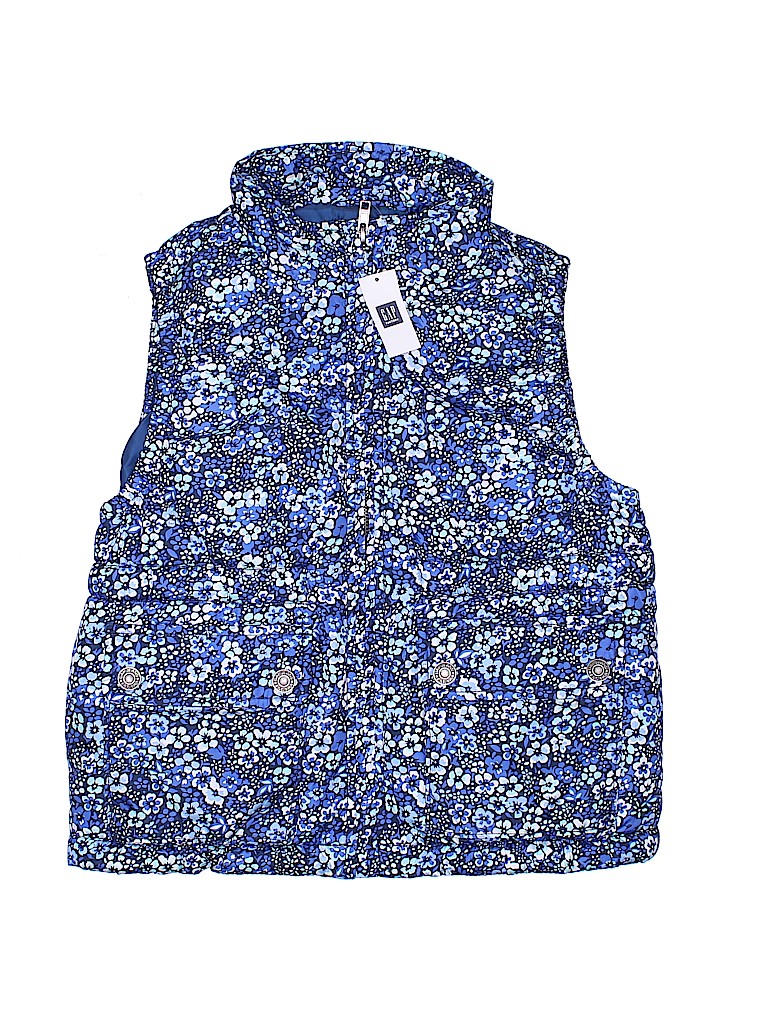 Gap Kids Outlet 100% Polyester Navy Blue Vest Size L (Kids) - photo 1
