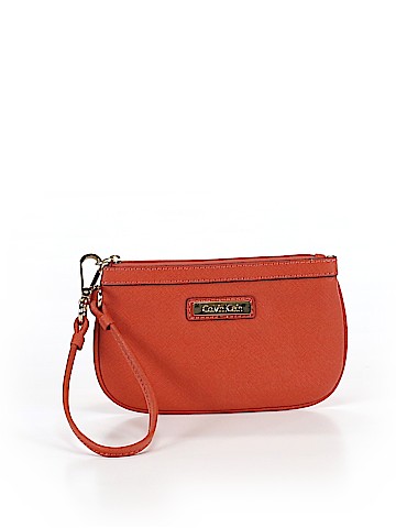 Calvin Klein Leather Wristlet (view 1)