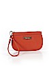 Calvin Klein 100% Leather Orange Leather Wristlet One size - photo 1