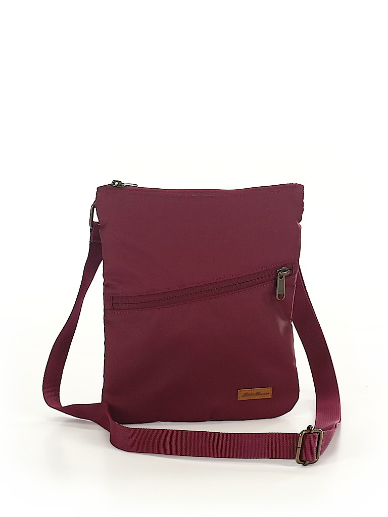 Ed Bauer Solid Burgundy Crossbody Bag One Size 68 Off Thredup Pin It Ed Bauer Women Crossbody Bag One Size