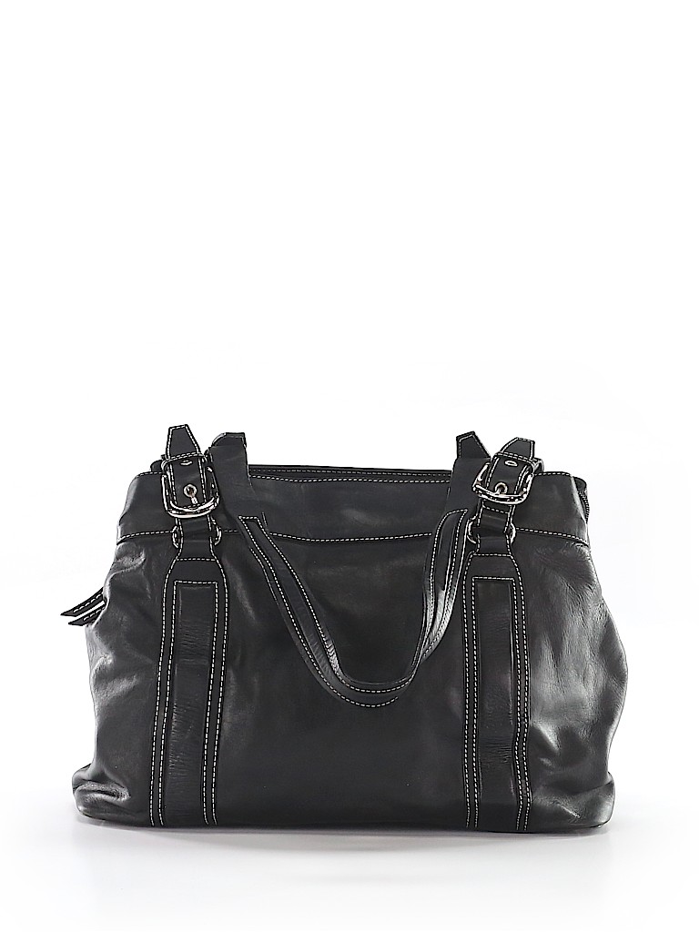 Franklin Covey 100 Leather Solid Black Tote One Size 69 Pin It Franklin Covey Women Leather Tote One Size