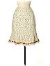 Teri Jon by Rickie Freeman Tan Wool Skirt Size 8 - photo 1